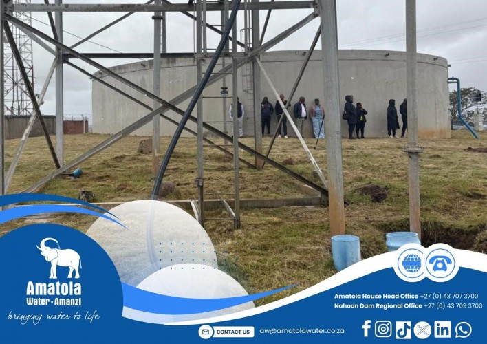 Amatola Water Champions Clean Water Access in Qunu: New Reservoir Revitalizes Community's Water Supply 