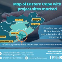 From Dimbaza to Raymond Mhlaba, Amatola Water is upgrading water infrastructure to improve lives. Follow our journey as we build water security across the Eastern Cape.