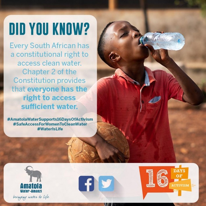 #AmatolaWaterSupports16DaysOfActivism #SafeAccessForWomenToCleanWater #WaterIsLife