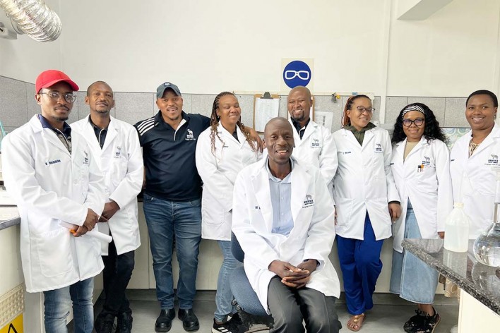 COMMITMENT TO EXCELLENCE IN WATER QUALITY AMATOLA WATER RECEIVES SANAS  ACCREDITATION EXTENSION